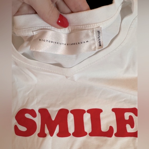 Smile tshirt by Victoria Bekchem - Picture 3 of 4